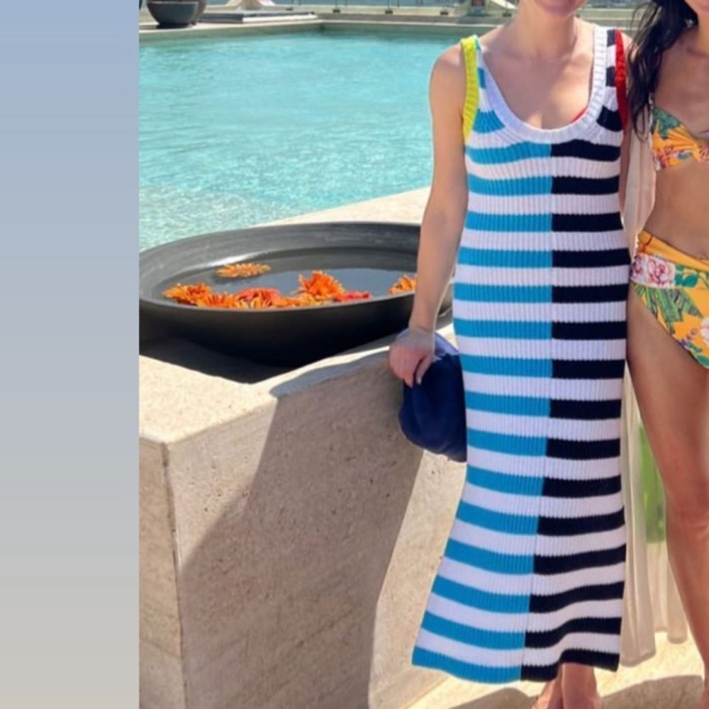 STAUD Striped Knit Maxi Dress - Picture 5 of 5